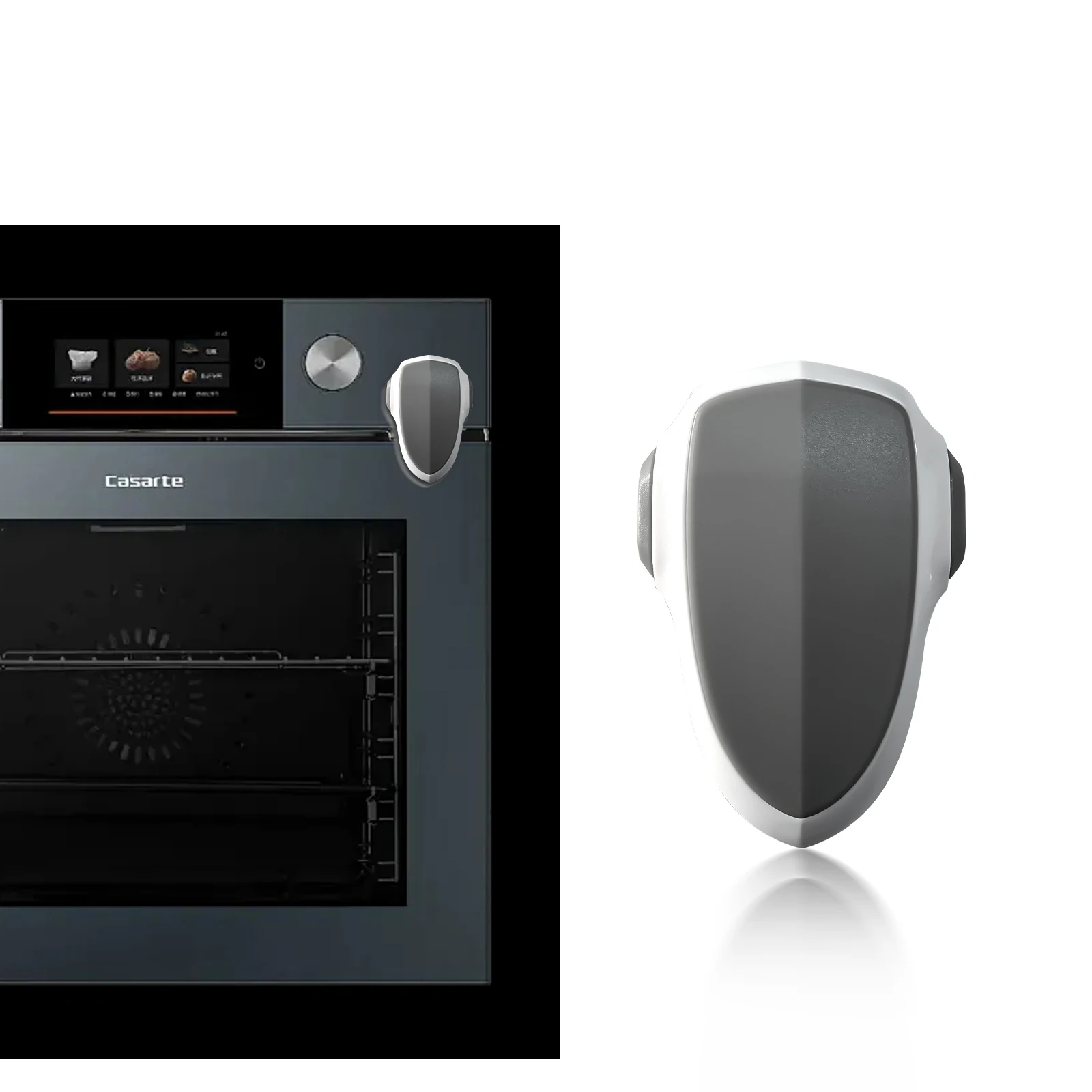 Factory Oven Door Lock Child Safety Oven Baby Proof Oven Front Lock Easy to Install and Use Heat-Resistant and Durable Material
