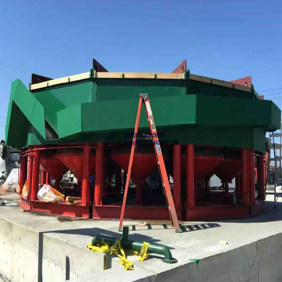 Jig machine of low cost processing line for manganese ore