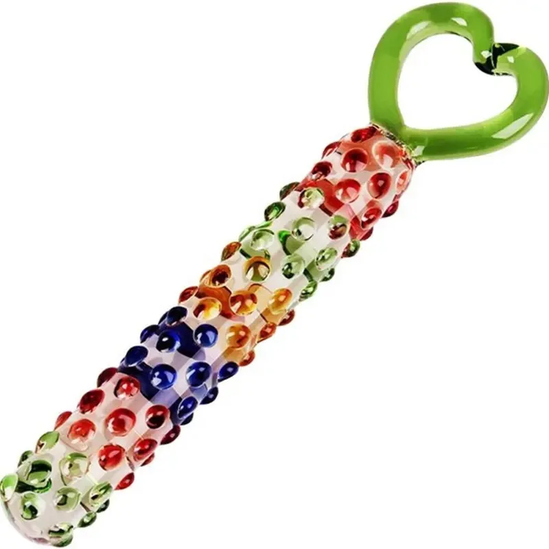 Hot Selling 5 types Vegetable Crystal Glass Dildo Anal Plug Glass Cucumber Dildo Female Masturbation Glass Dildo