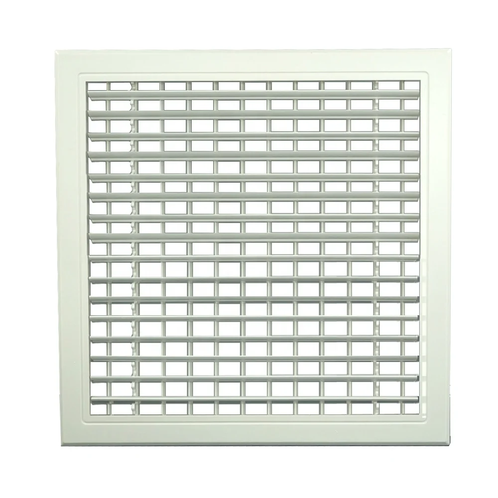 FS-CF Hvac system diffuser air conditioning outlet ceiling single deflection plastic eggcrate plastic air ventilation grille