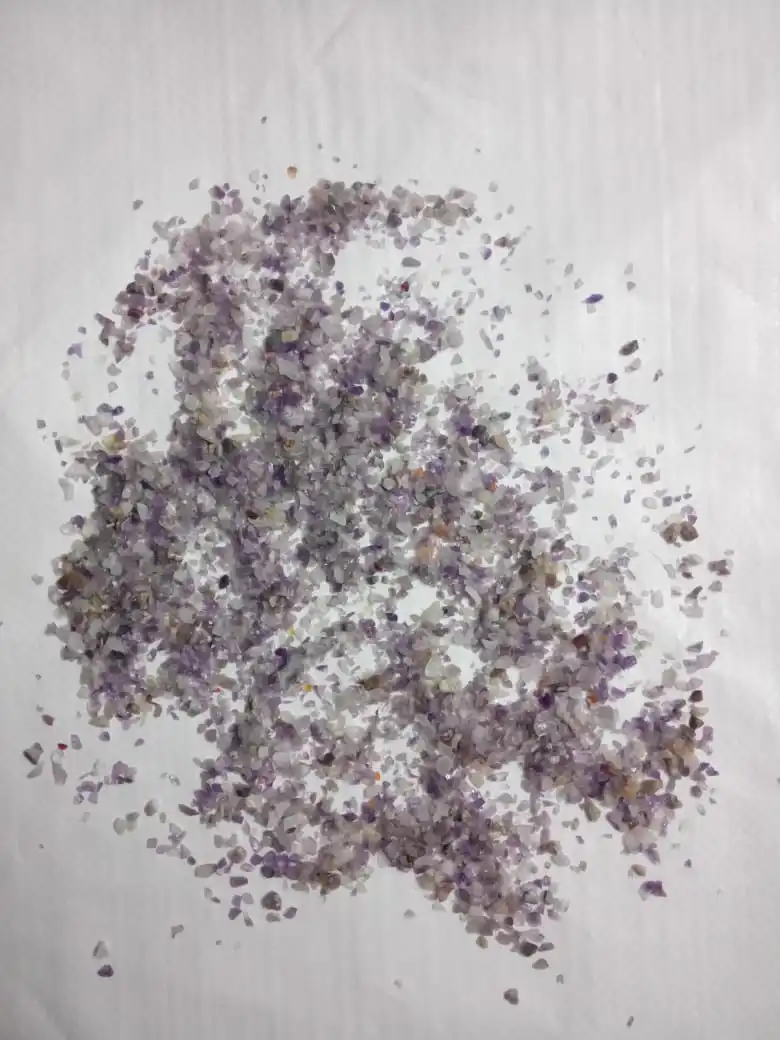 three in one mix color stone chips aquarium accessories and home vas filler  crystal /red carneliyan / amethyst