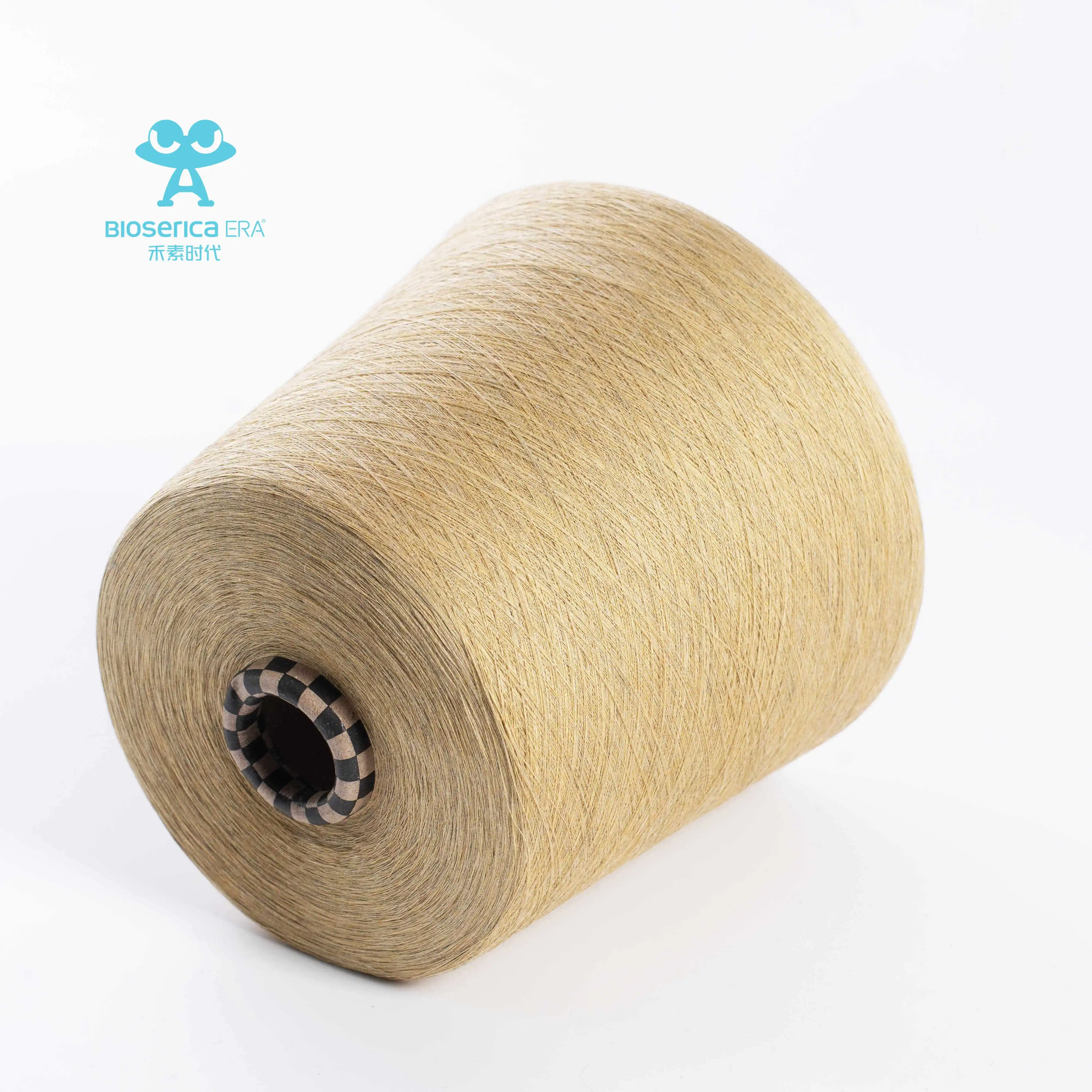 Bioserica Era 100% серая хлопчатобумажная пряжа ne 20/2 40 Гребенная цена