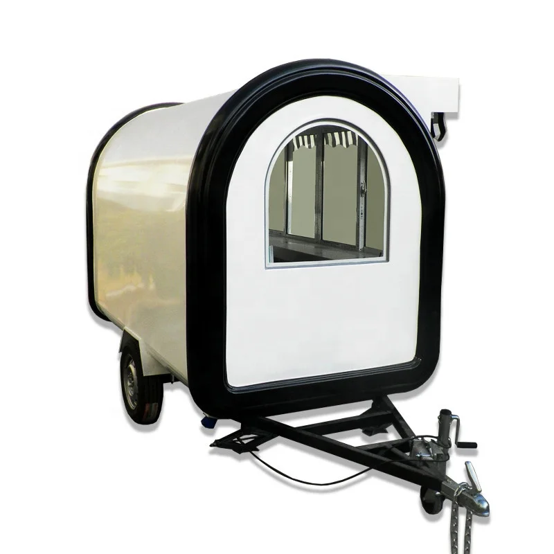 Mobile Coffee Shop Candy Vending churros fryer ice cream food cart trailer