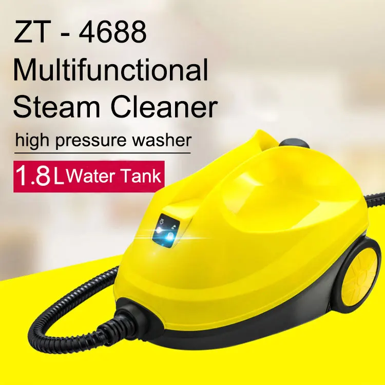 Best Sale MultiPurpose Smart Live Steam Mop Cleaner Water Tank Pluggable Cleaner Electric High Temperature Wet Steam Cleaner Mop