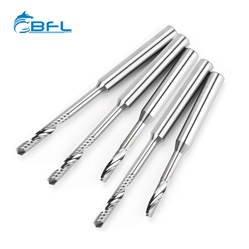 BFL China Solid Carbide CNC End Mill Cutter 1 Single Flute Router Bits 8x62mm single flute Cutting Tools