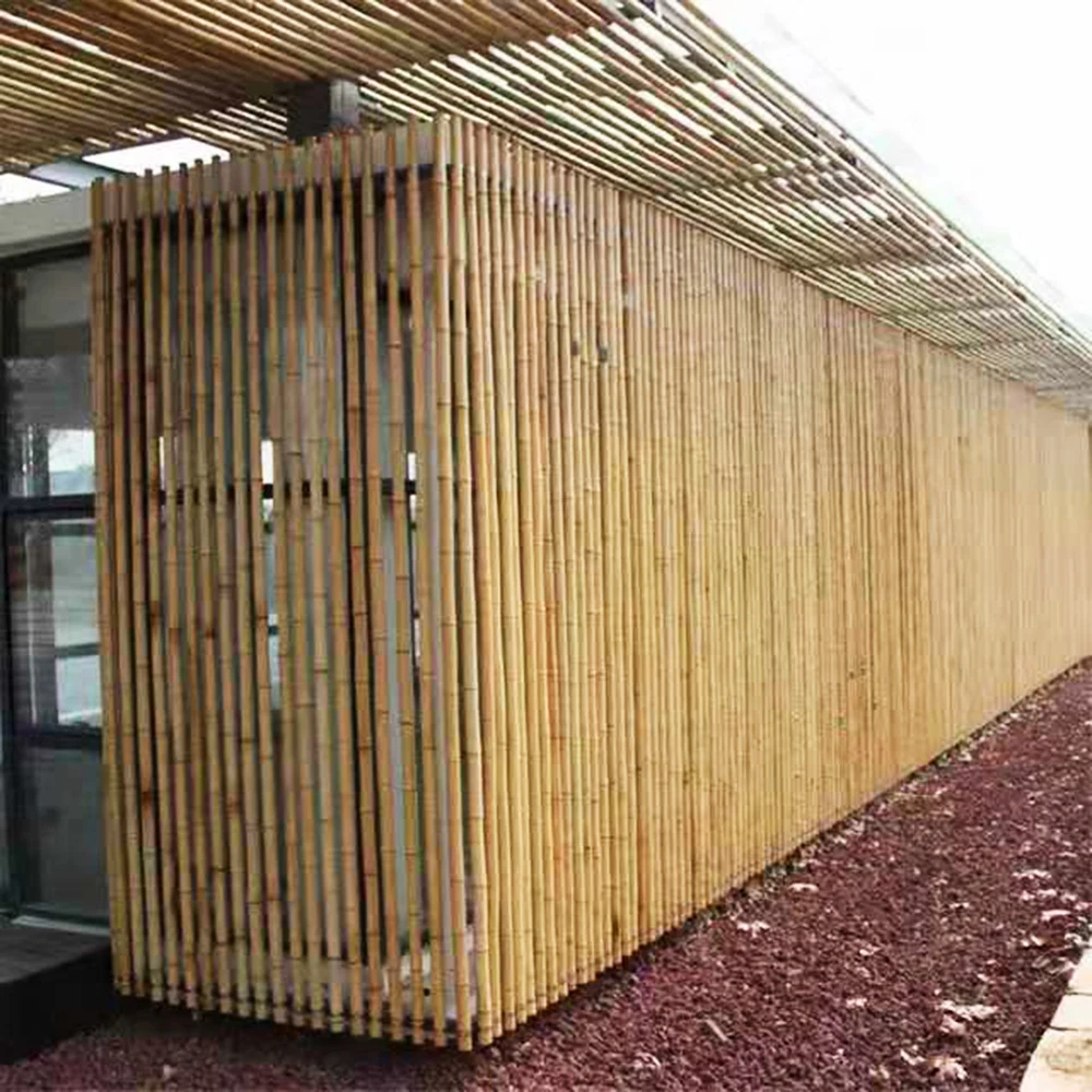 Wholesale Bamboo Poles for Construction & Building Materials High Quality Natural Strong Straight Bamboo Pole Gardening Free Tax