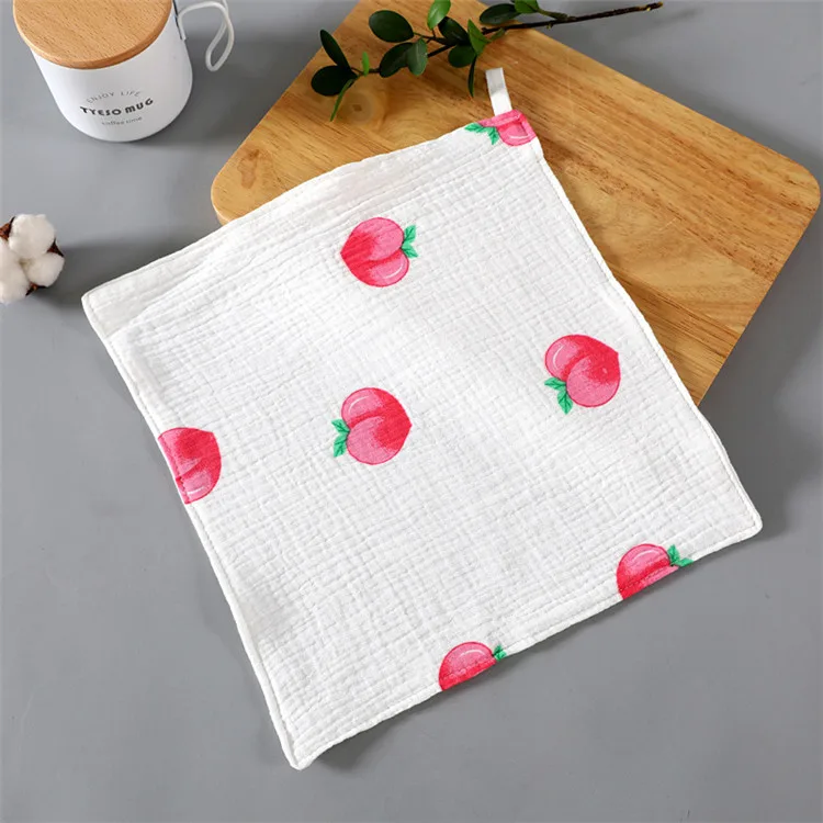 
Organic Baby Muslin Cotton Hooded Baby Towel & Washcloth Soft Absorbent Towel 