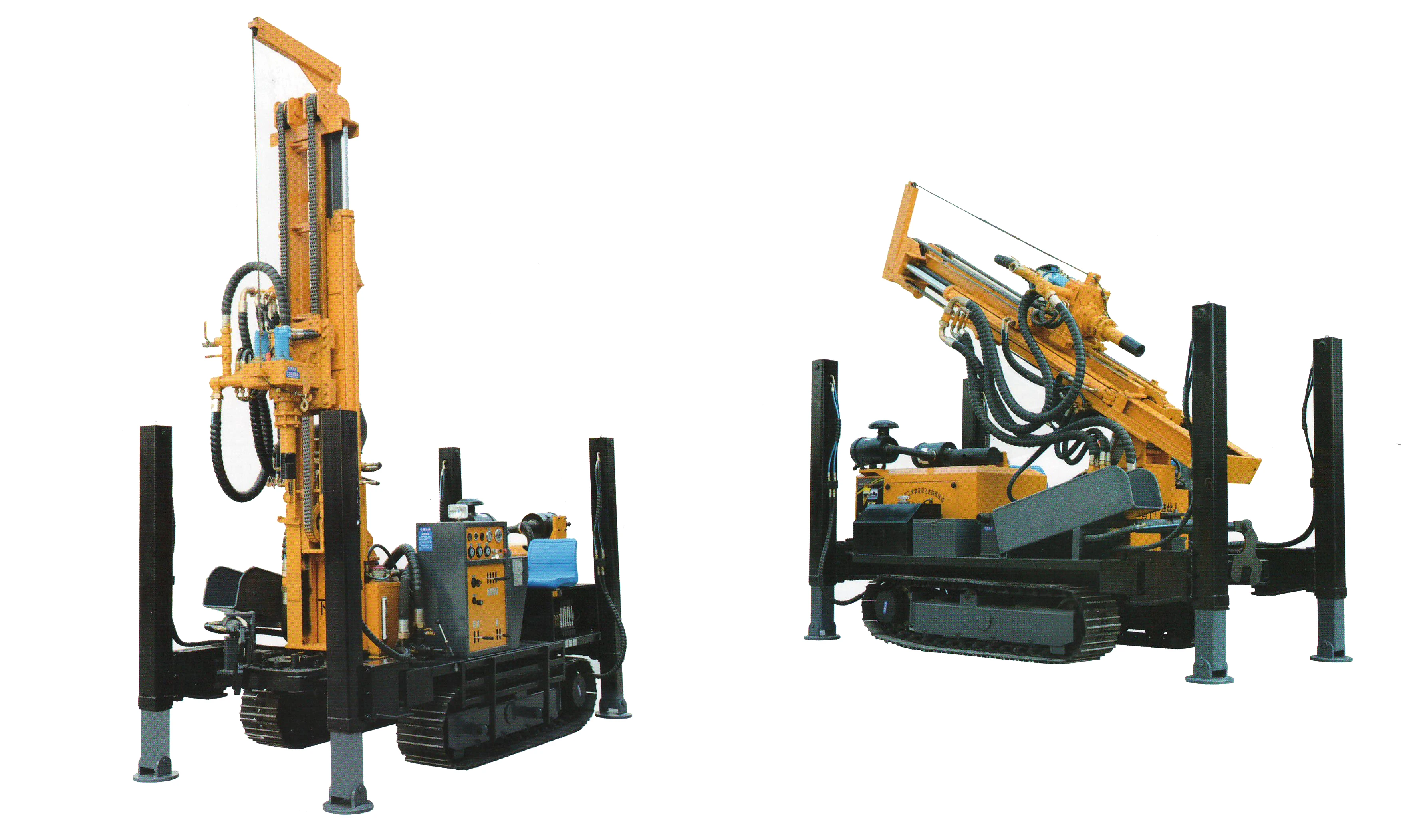 Machine Water Drill 200m 280m 300m 400m water well drilling machine heavy duty drilling water well rig