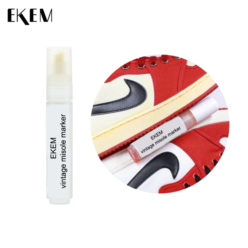 EKEM 2023 hot sales Midsole Ageing Sneaker Pen vintage misole marker