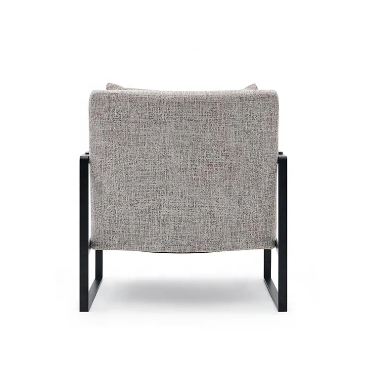 Foshan Xin Yu upholstered fabric armchair with armrests New hot selling products Hotel lounge chair Armchair living room chair