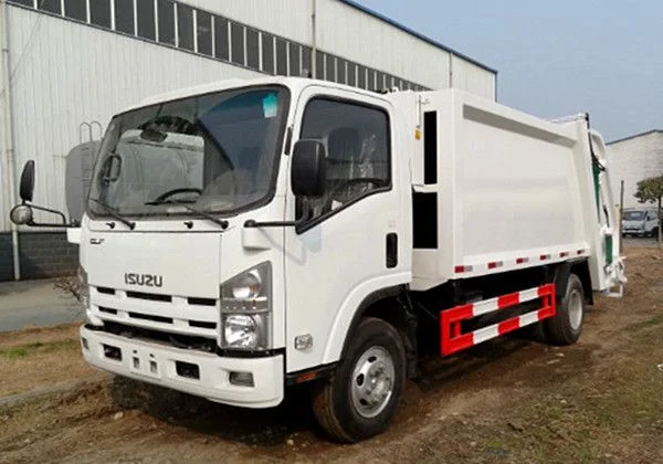 ISUZU 10 cubic meter 4X2 6-WHEELER 5 tons garbage compactor truck