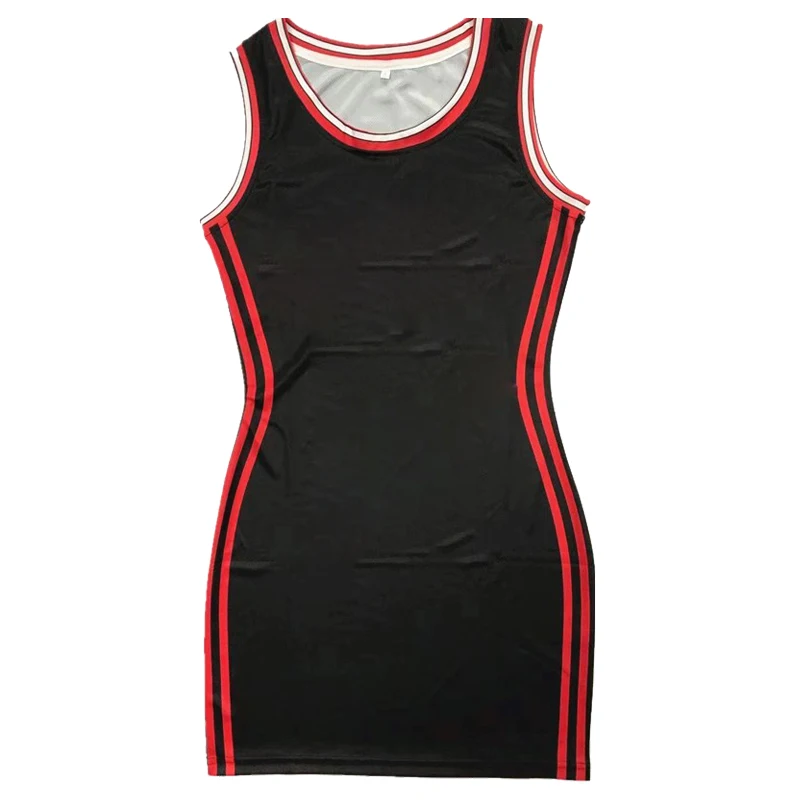 Women Summer Clothes Custom American Basketball Teams Jersey Womens Slim-fitting Sports Jersey Dress