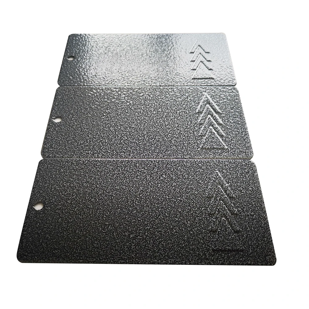 Professional manufacturing resist water car paint silver powder coating small hammer tone