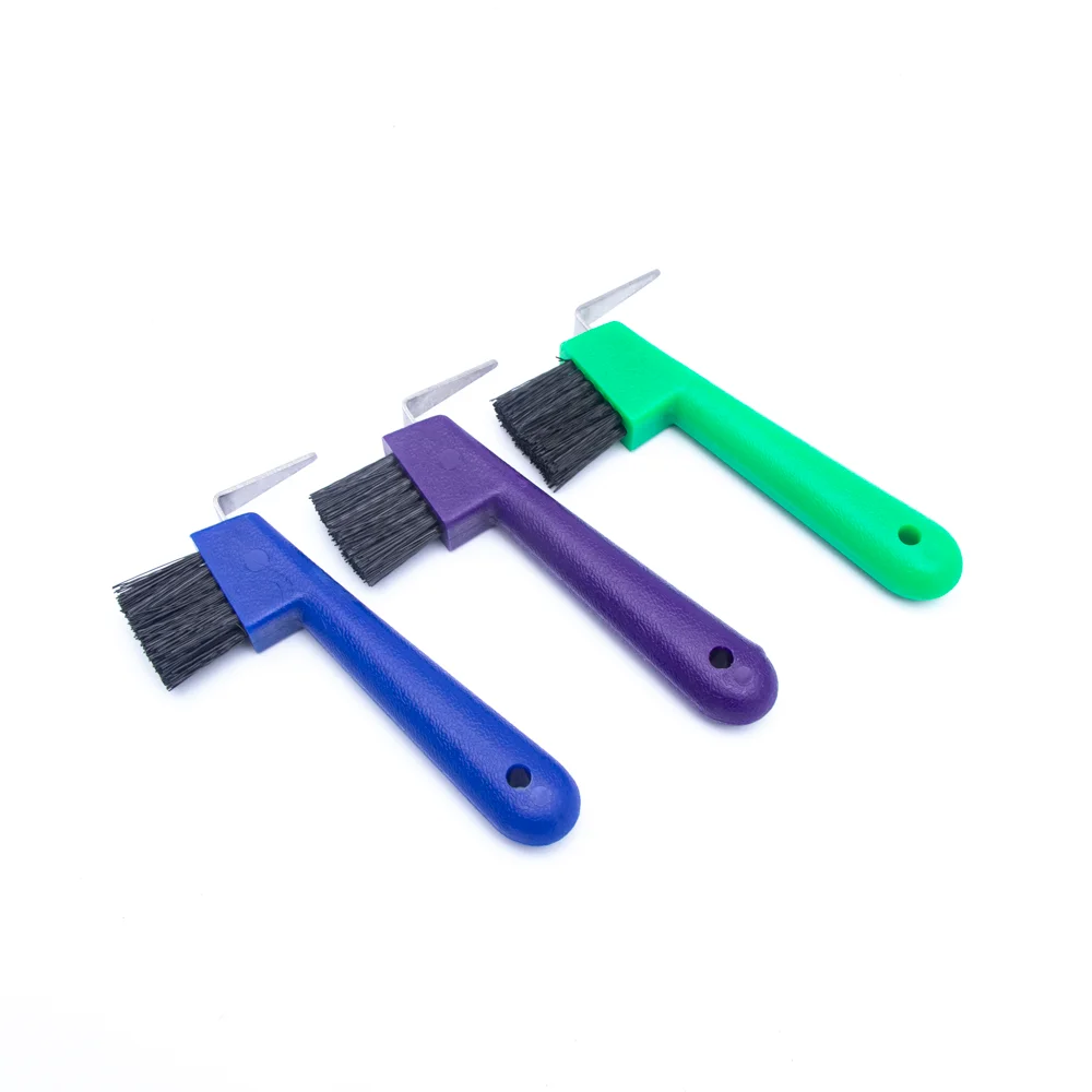 Factory sell directly Classic Hoof Pick with Brush Hoofpick Horse Grooming Brush Equestrian Equipment