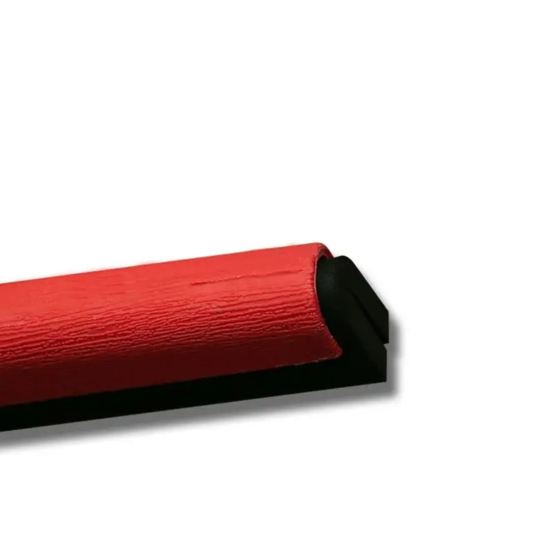 2022 New Arrival Matte Black Rubber Floor Squeegee Plastic Floor Wipers Dual Blade Eva Foam Floor Cleaning Squeegee