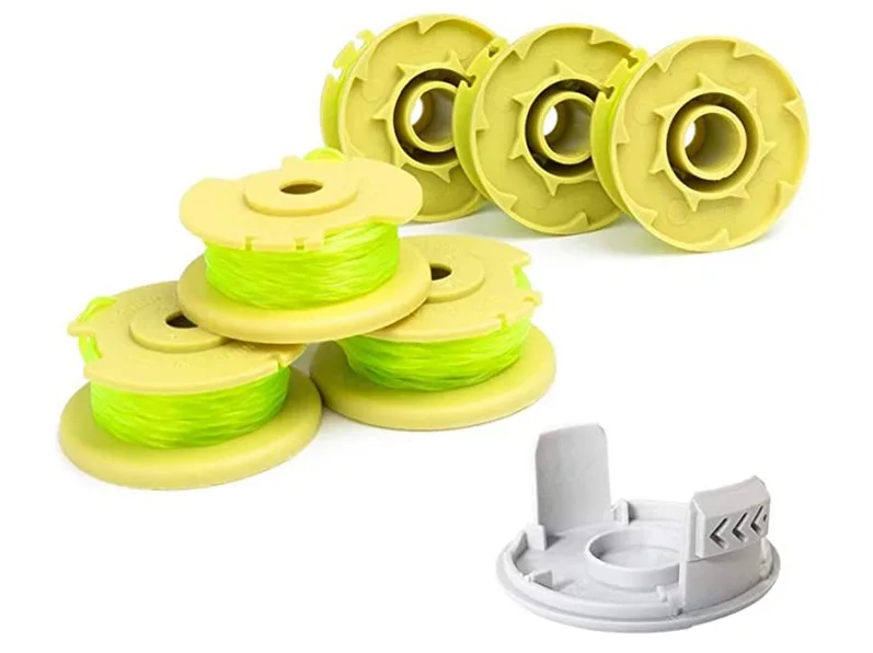 Ryobi One PLUS+ AC80RL3 OEM .080 Inch Twisted Line and Spool Replacement for Ryobi 18v, 24v, and 40v Cordless Trimmers