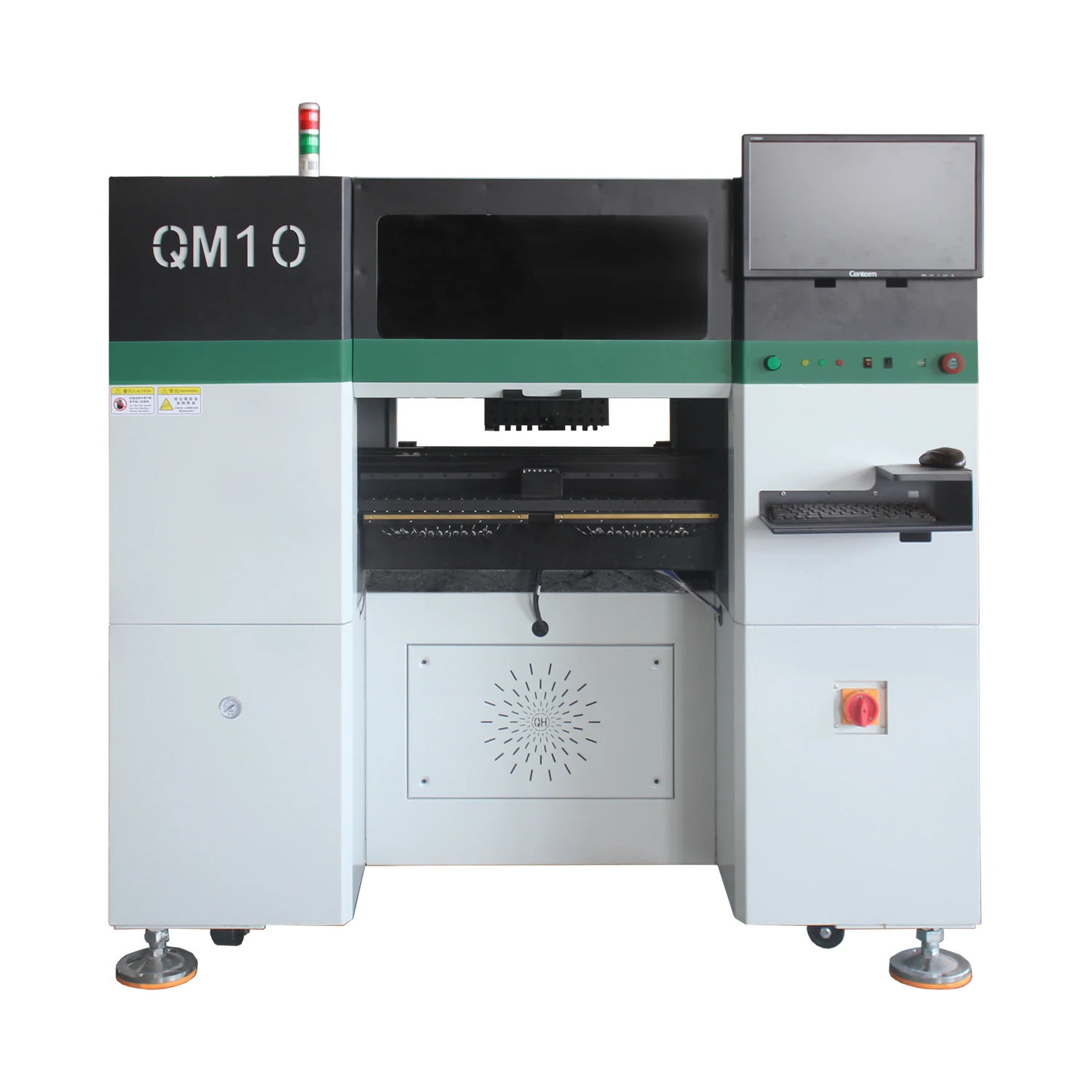 QIHE 2023 New Model QM10 High Speed Full Automatic SMT Production Line Pick and Place Machine Chip Mounter