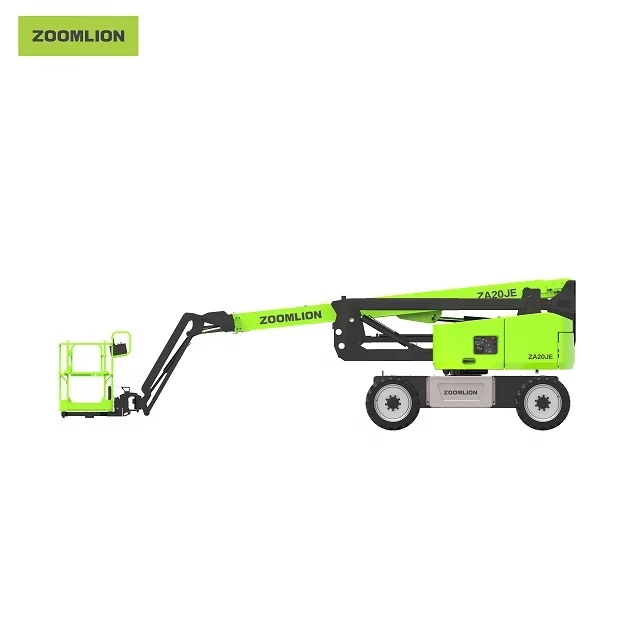 Zoomlion electric articulated boom lift  official  ZA20JE with CE  for selling