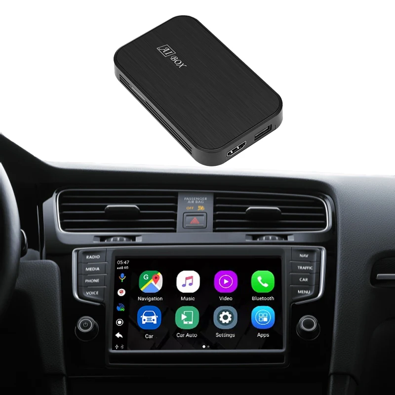 4GB 64GB Android Multimedia Video Box Auto Wireless Carplay AI Box for OEM ODM