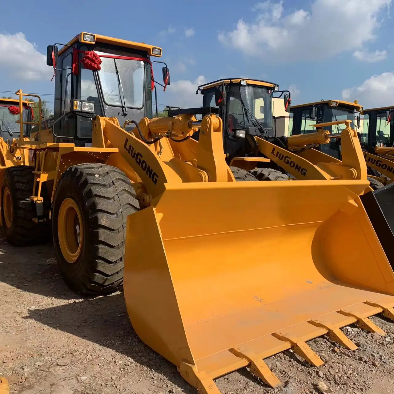 2024 SDLG 5ton wheel loader zl50gn payloader zl50 zl50g bucket loader with solid rubber tires