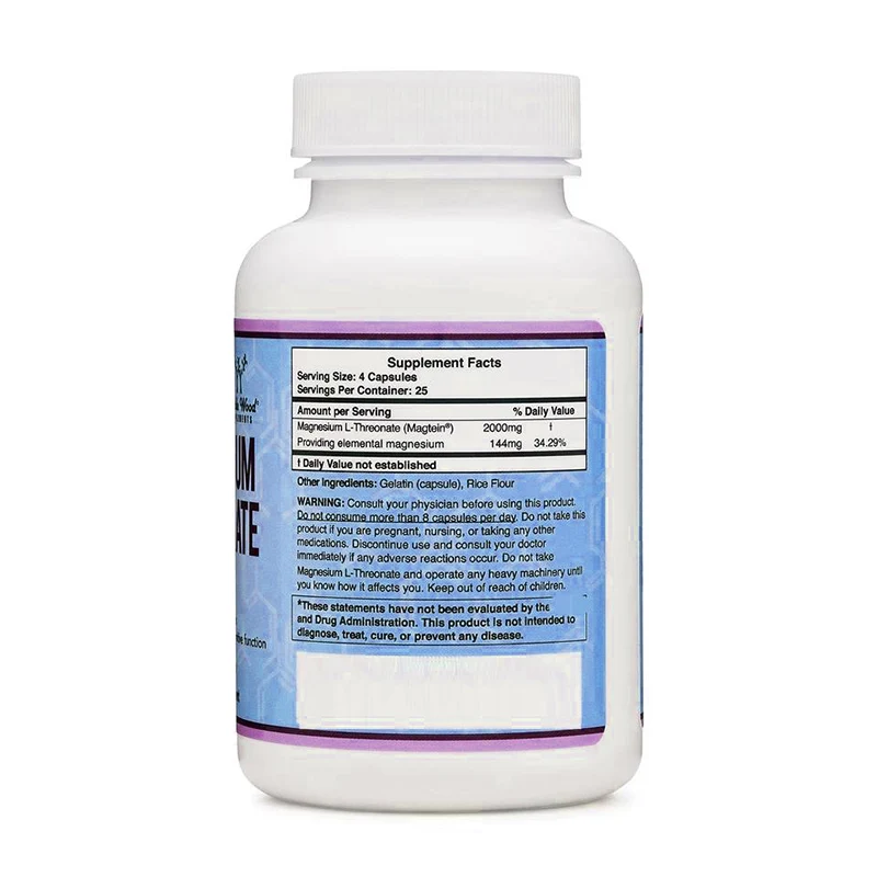 Triple Magnesium Complex Capsules Magnesium Glycinate Malate & Citrate Muscle Relaxation Magnesium Supplement