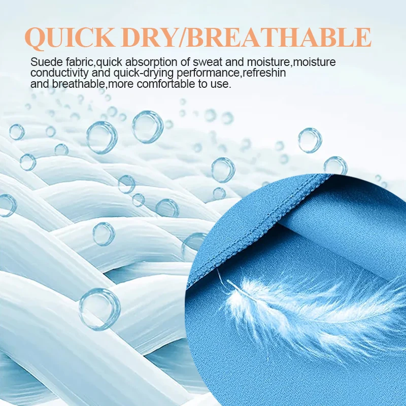 Microfibre Sports Towel Quick-drying Lightweight Workout & Gym Towel Microfibre for Camping, Fitness, Sports Woven Rectangle