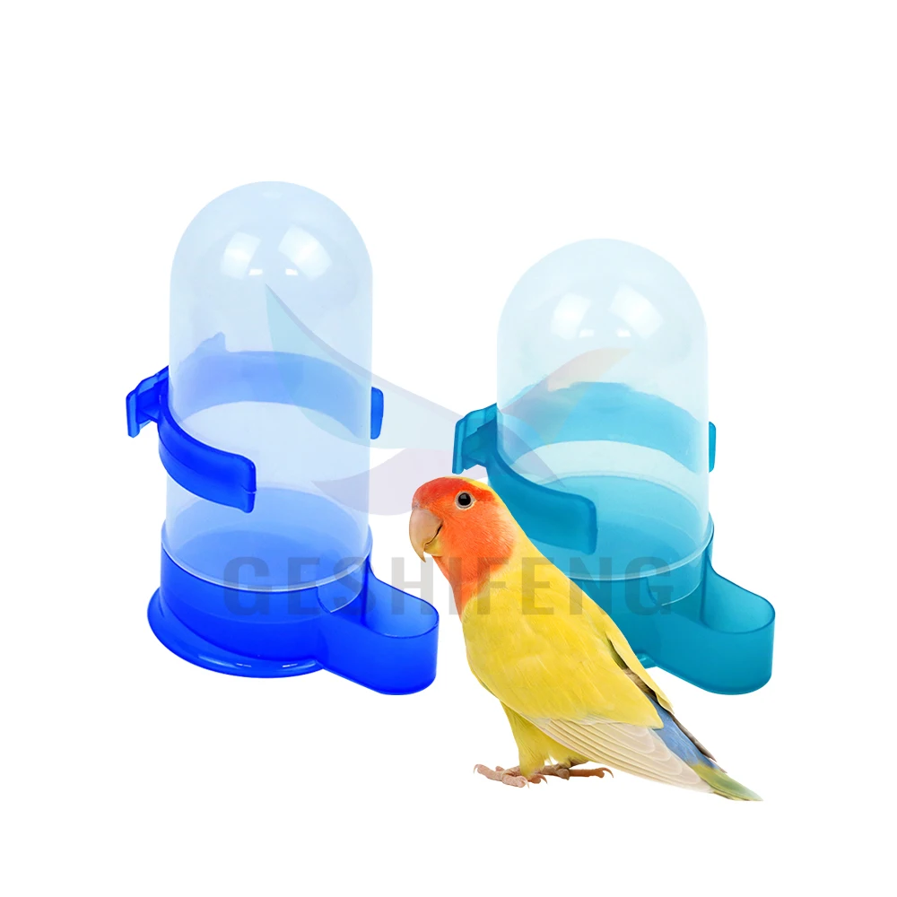 Wholesale Plastic Cage Accessories Bird Atmospheric Pressure Design Automatic Sustainable Water Dispenser Parrot Feeder