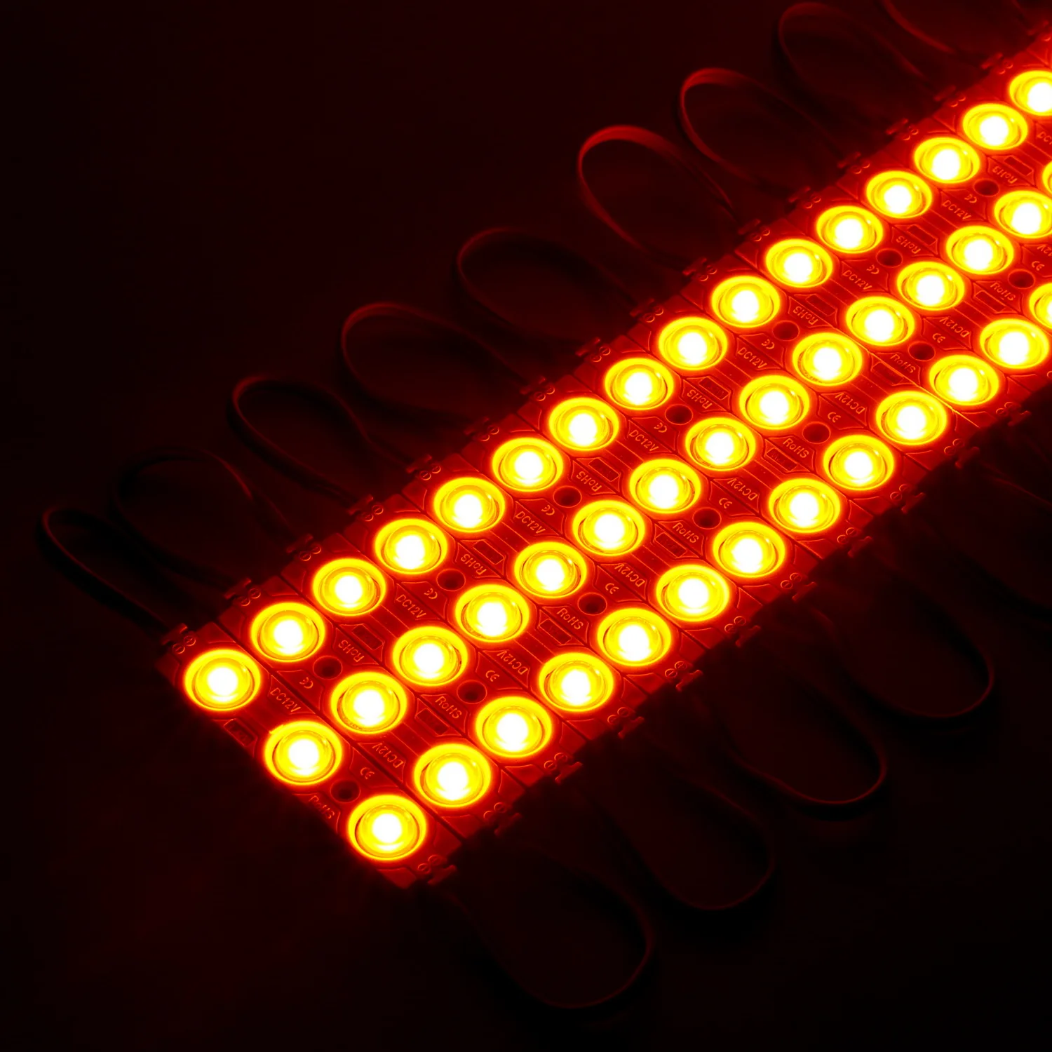 New Style LED 3 Led Modules Light Led Modul with Len for Sign Letter Lightbox Light Led Strip Modul Ultrasonic