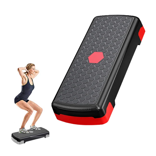 Adjustable 3 Levels Fitness Aerobic Stepper Platform Exercise