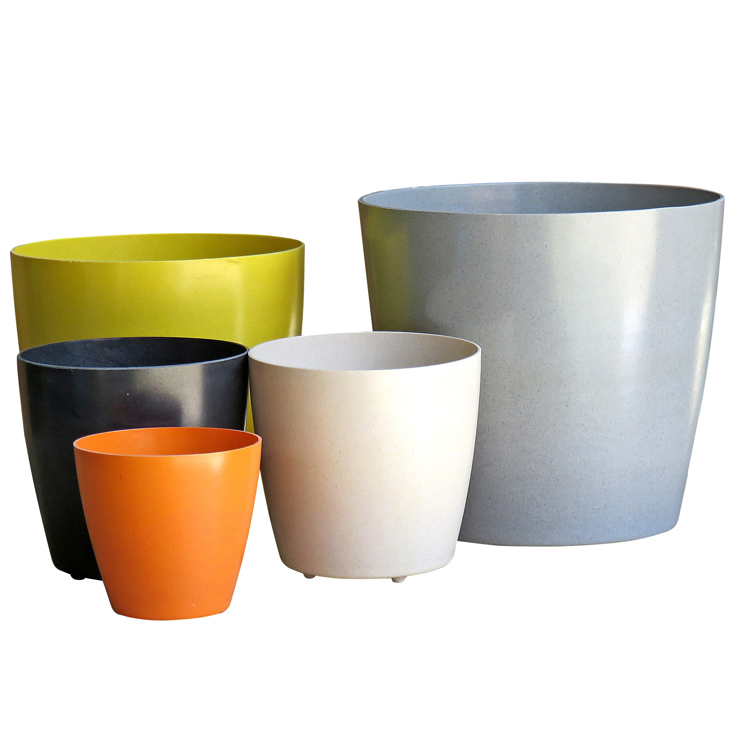 Plant fiber degradable garden flowerpot 10cm succulent pot breathable seedling seed sowing