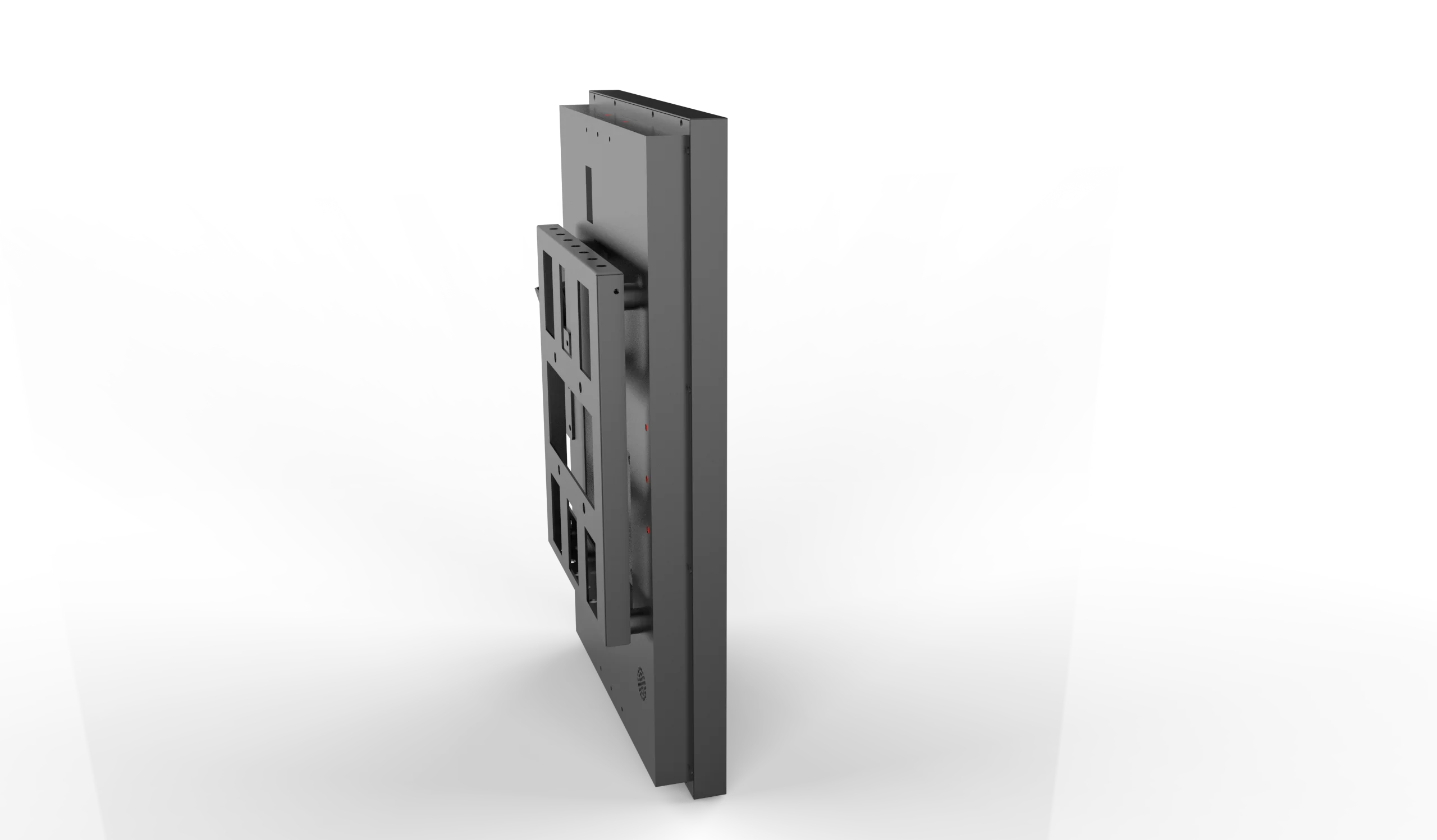 21.5 inch wall mounted 2000nits  digital menu board restaurant touch order screen for restaurant car