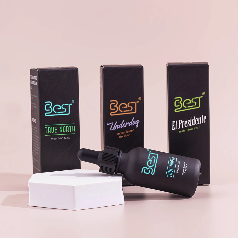 Essential Oil Bottle 15ml 30ml 50ml Empty Perfume Bottle Matte Black Roll On Glass Bottle with Custom Screen Printing Logo