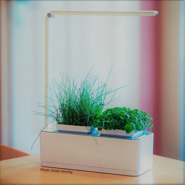 indoor garden smart garden organic hydroponic growing systems mini smart home garden with LED growing light and timer function