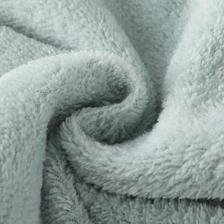 Soft Double Layer Coral Fleece Magic Hair Dry Cap Women Girls Bathroom Bath Hats Quick Drying Soft Lady Turban Hair Wrap