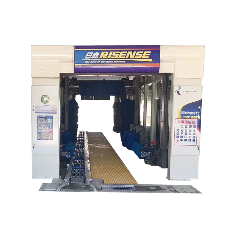 Hot-Dip Galvanized Steel Frame Tunnel Car Wash System