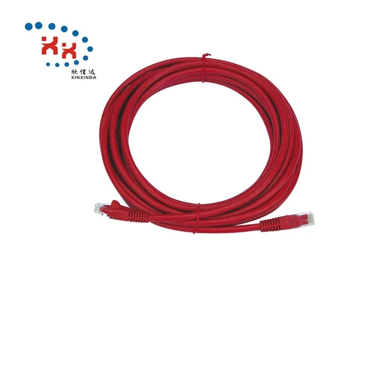 High Quality UTP Cat5e Cat6 Patch Cord Cable RJ45 Plug Cat6a Network Cable