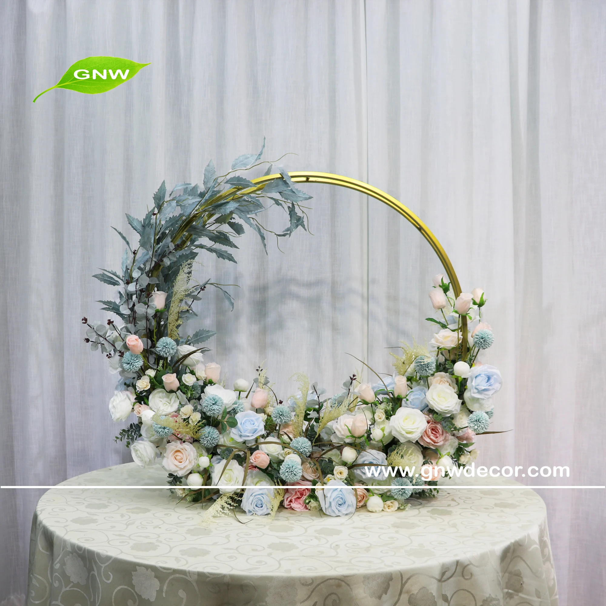 GNW flower wedding table centerpieces decoration