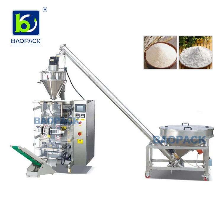 Low price mixed coconut flour washing powder packing machine for detergent