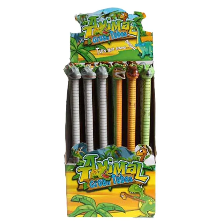 
 Пластиковые игрушки для детей динозавр звуковая трубка  