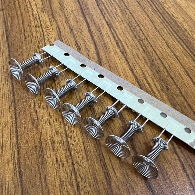 High quality Stainless Steel Spring Touch Stainless Steel Battery Spring Coil Touch Button Spring