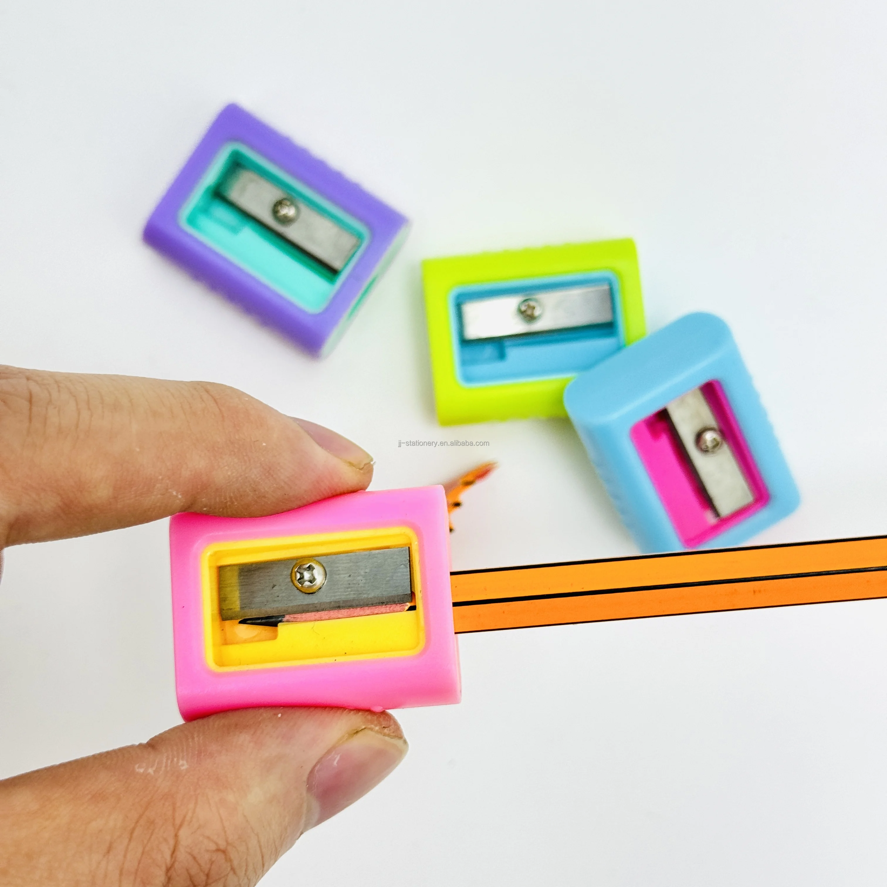 Student Creative Modeling Single-Hole Pencil Sharpener Cute School-Age Design Customizable Wholesale Pencil Sharpeners