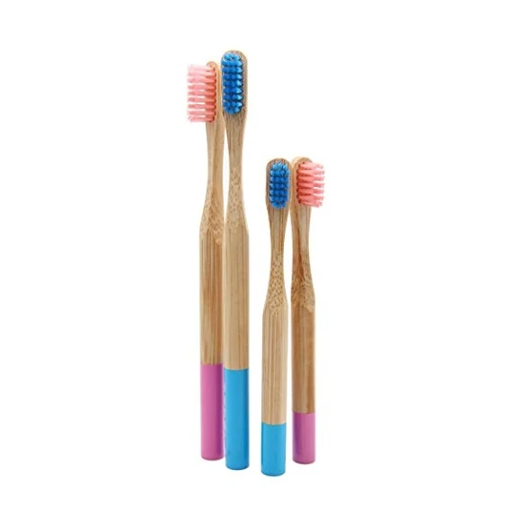 FSC New Product tooth brush With Round Handle 100% Biodegradable Eco-friendly bamboo toothbrush