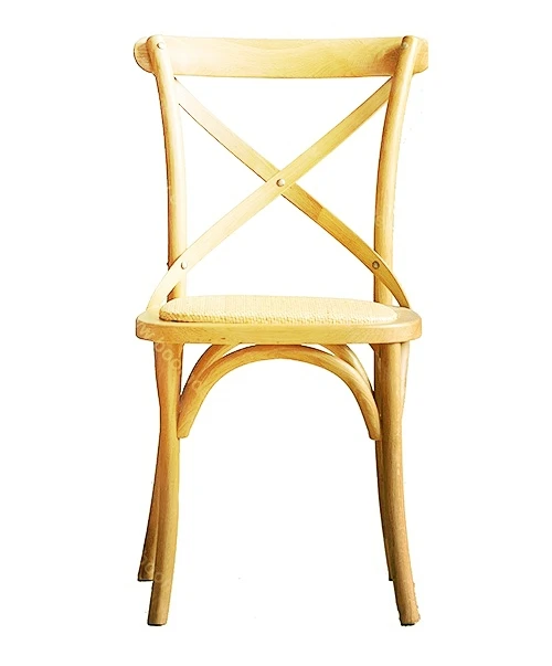 
Back Cross Dining Wooden Room Wood French Design Upholstered Furniture Antique Wholesale High Cheap Restaurant Chair 