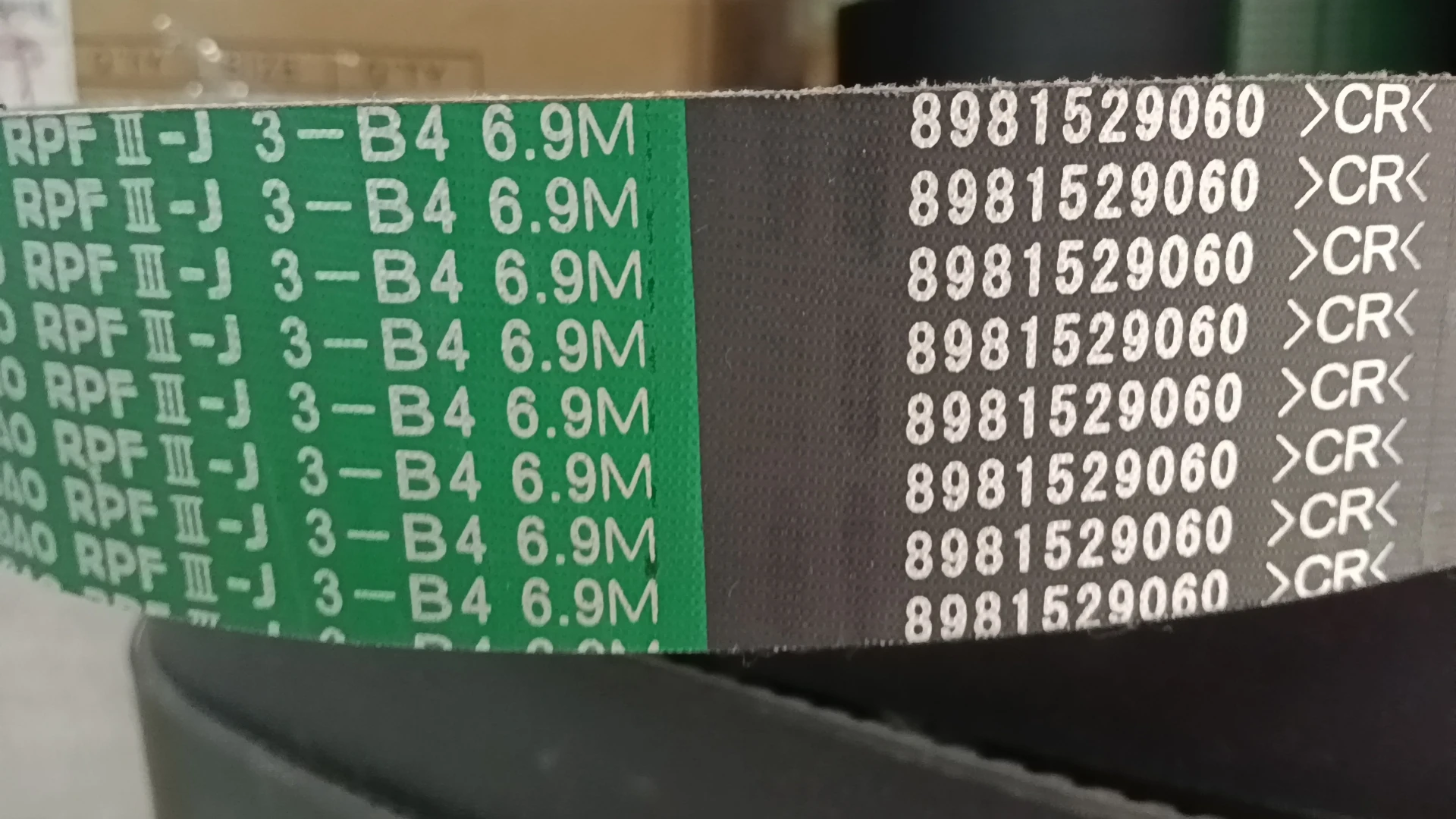 Hot Excavator Engine parts Air conditioner Fan belt Digger Belt for Hitachi ZX200 High Quality Cheap Price leather belt on sale