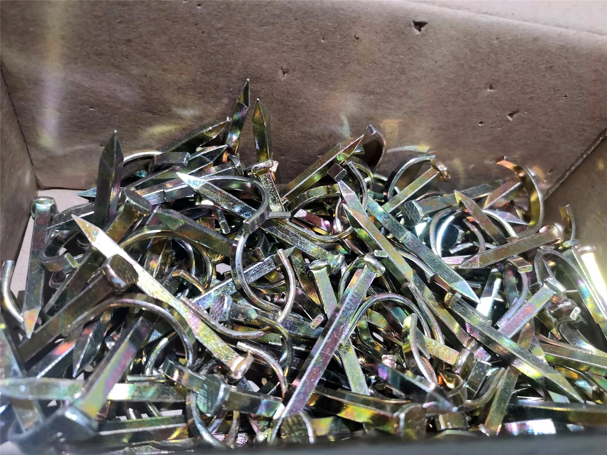 Pipe hook nail high hardness building construction or garden decoration nail