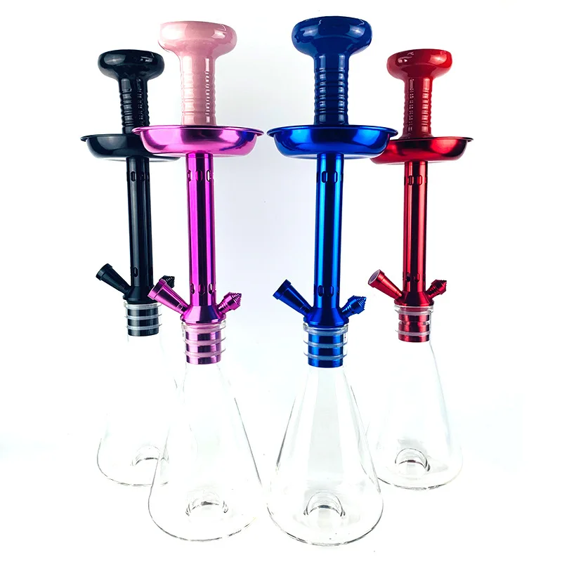 Top Sale Unique Design High Quality Aluminum Shisha set Narguile Hookah portable hookah