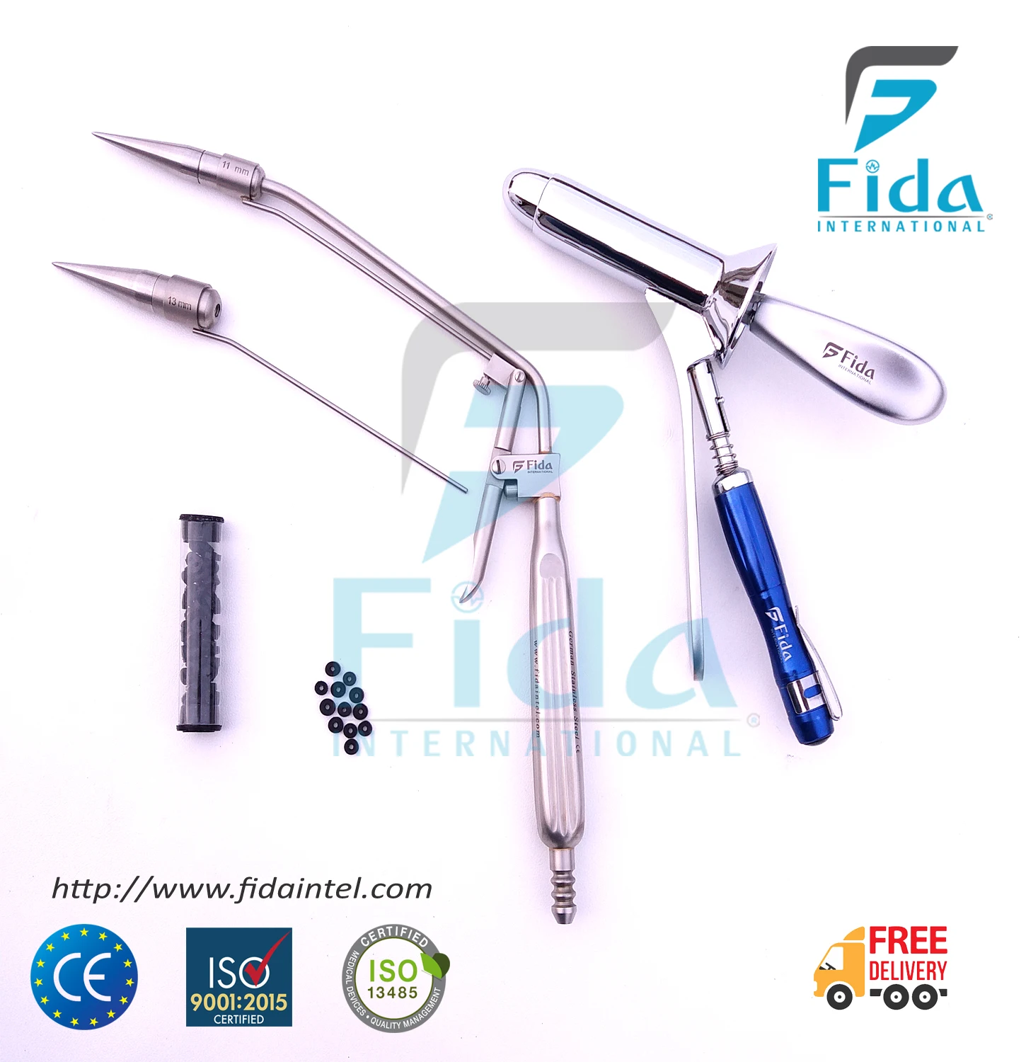 Hemorrhoidal Ligator Band Ligation Hemorrhoids Ce Aspirator Urology German Stainless Steel PK General Surgical Instruments 28 CM