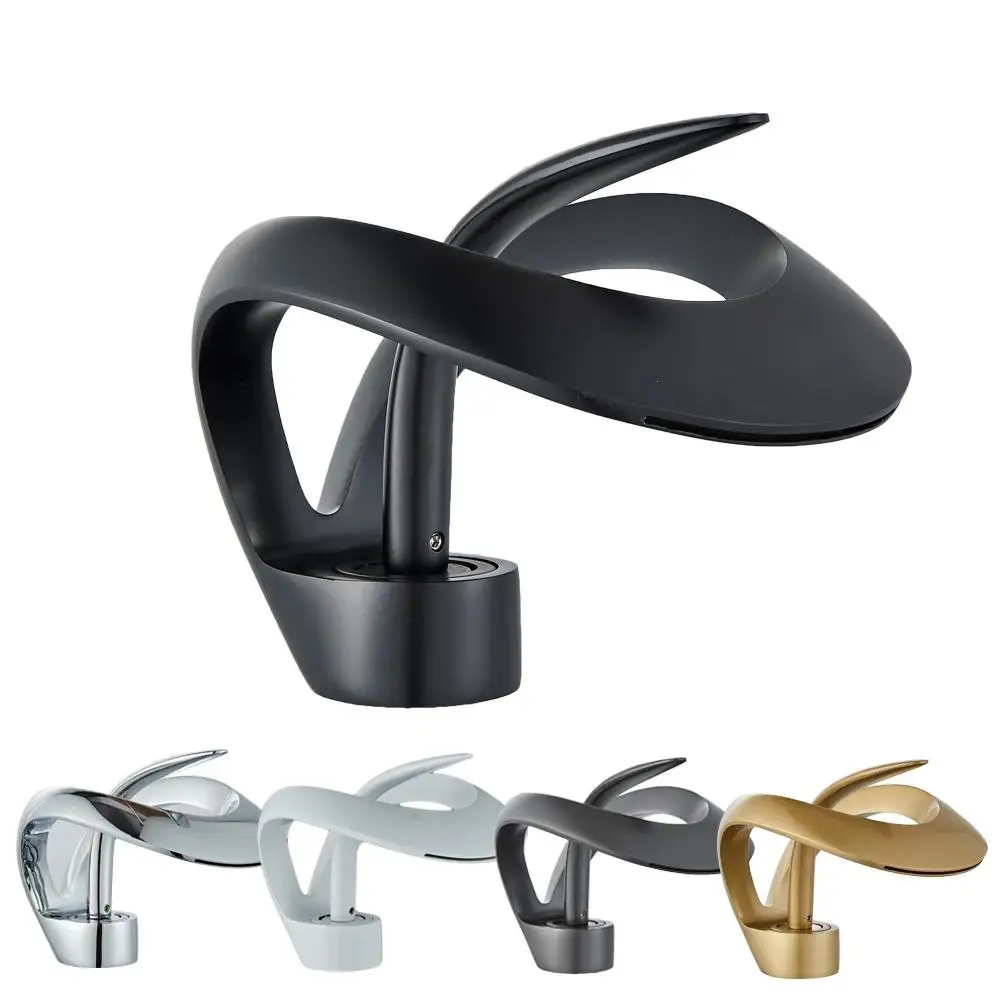 Photo Bathroom Wash Basin Sink Tap Waterfall Bathroom Faucet