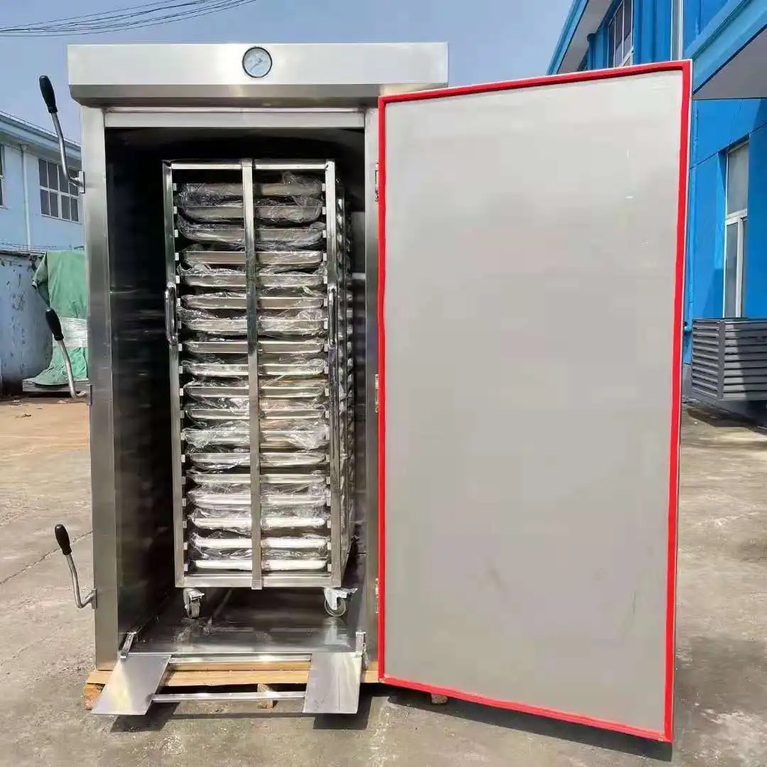 Commercial Automatic 220v Control Time Pizzeria Steamed Dumpling Steamer/Electric And Gas Heating Rice Steamer Cabinet Machine