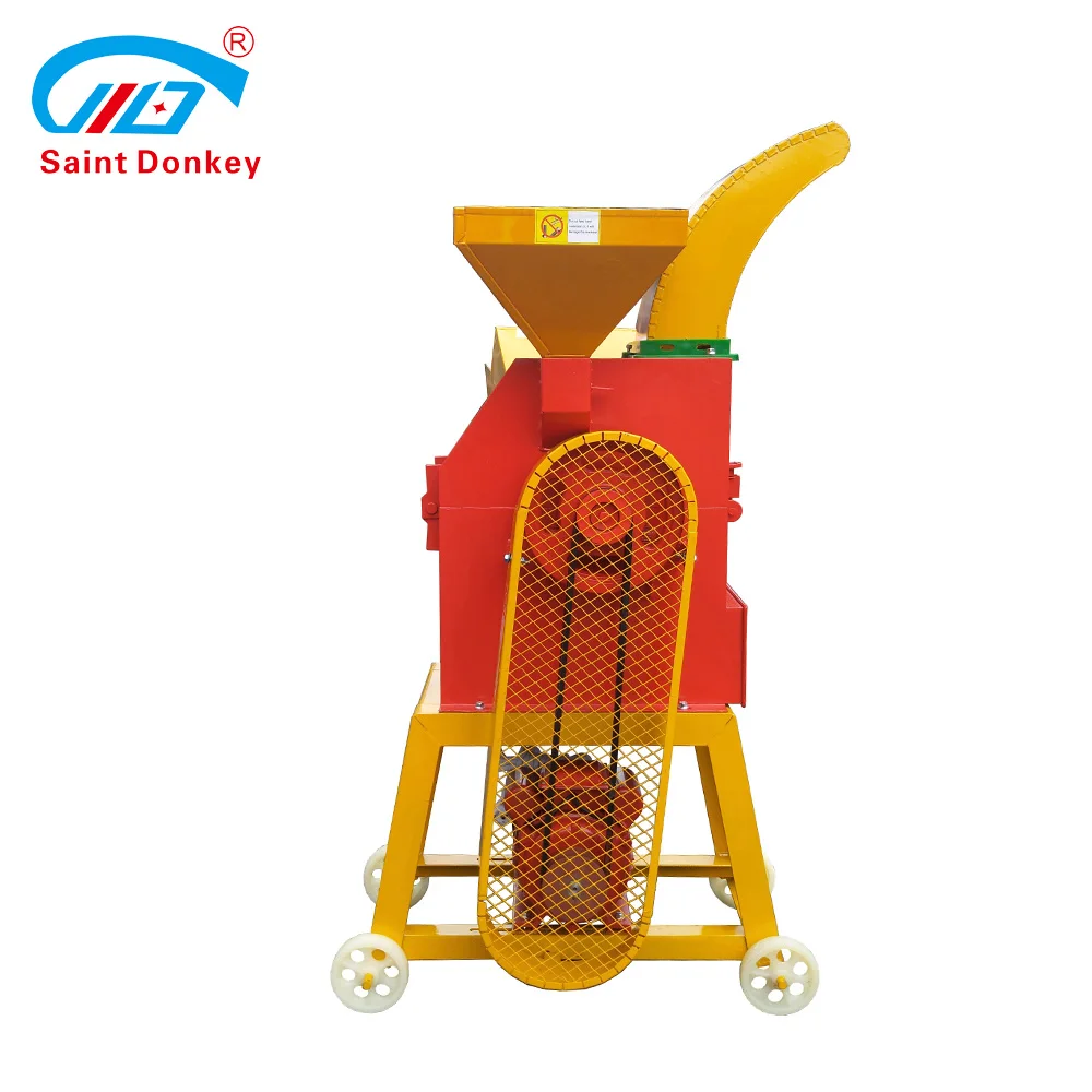 Agriculture Machinery Equipment Feed Processing Machines Mini Chaff Cutter Machine Price manufacturer green fodder cutter
